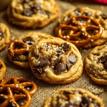 Pretzel-Chocolate Chip Cookies