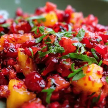 Cranberry Pineapple Salsa