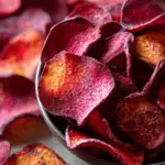 Baked Beet Chips