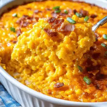 Cheddar Corn Casserole