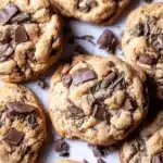 Super chunky chocolate chip cookies