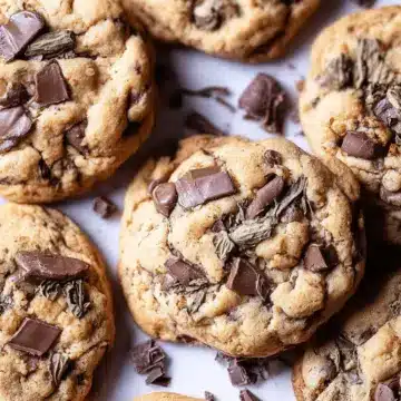 Super chunky chocolate chip cookies