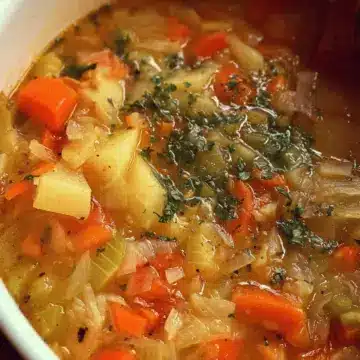 Carrot, Potato, and Cabbage Soup