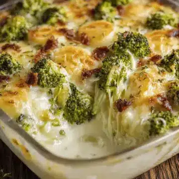 Creamy Potato Broccoli Casserole