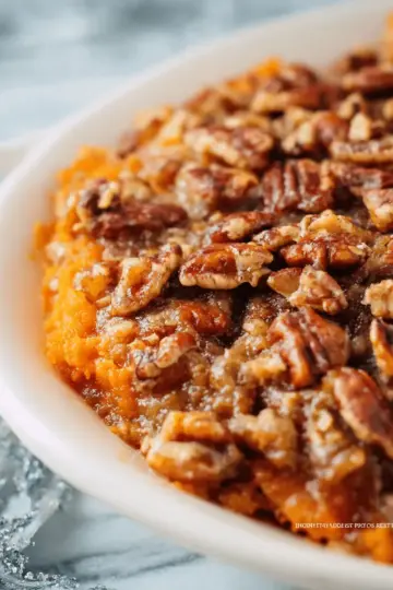 Sweet Potato Casserole with Pecans