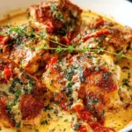 Tuscan Chicken Thighs