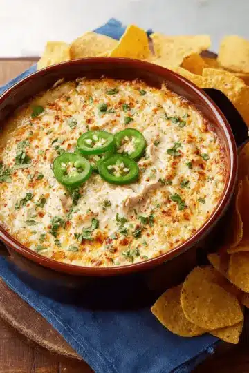 White Chicken Chili Dip