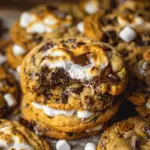 S’mores Chocolate Chip Cookies