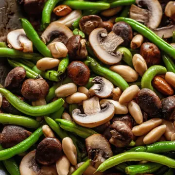 reen Beans and Mushrooms
