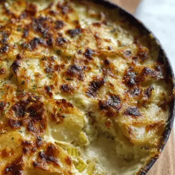 Potato and Leek Gratin
