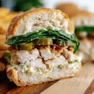Chicken Caesar Sandwiches