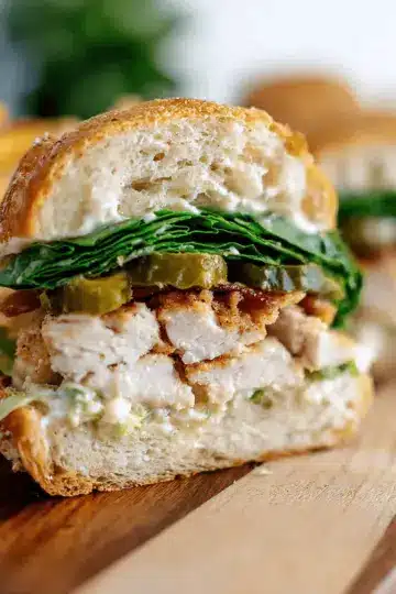 Chicken Caesar Sandwiches