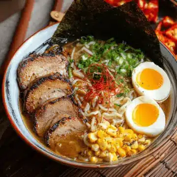 Miso Ramen Recipe 味噌ラーメン