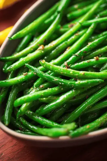 Honey Mustard Green Beans