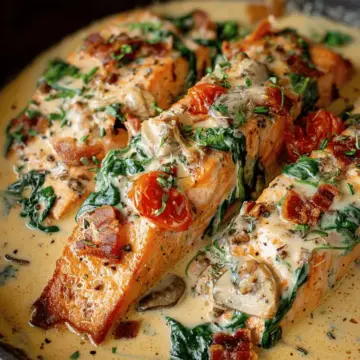 Creamy Tuscan Salmon
