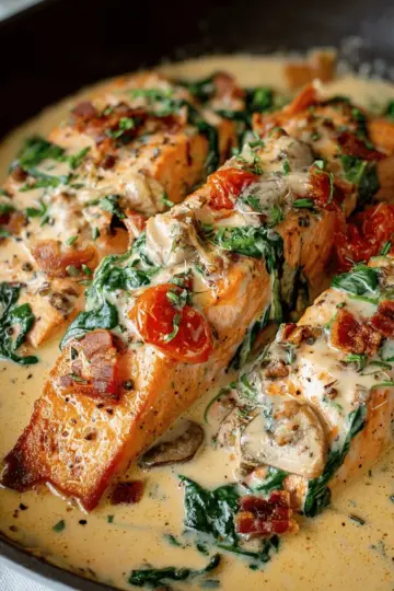 Creamy Tuscan Salmon