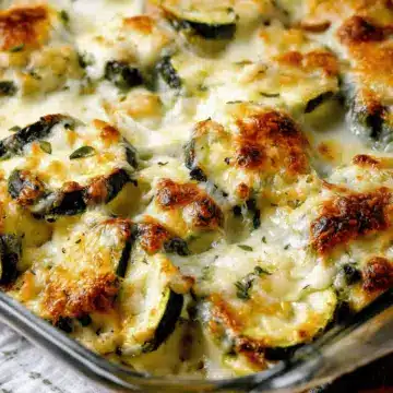 Easy Cheesy Zucchini Bake