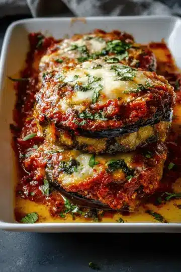 Classic Eggplant Parmesan