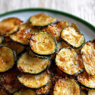 Baked Zucchini Chips