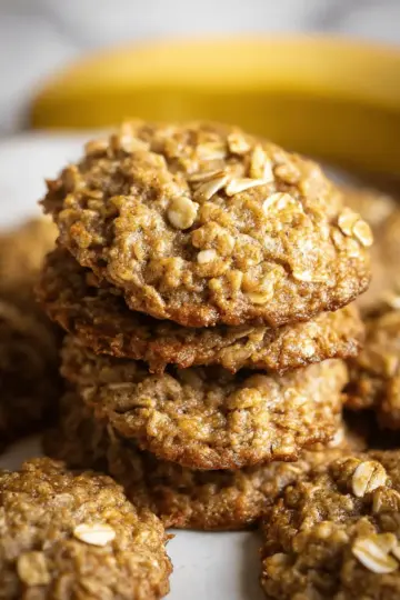 Banana Oatmeal Cookies