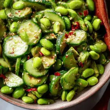 Cucumber Edamame Salad