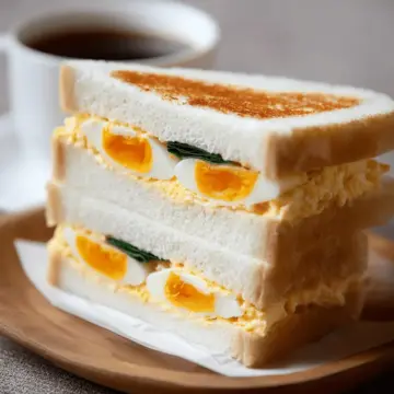 Japanese Egg Sandwich (Tamago Sando)
