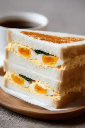Japanese Egg Sandwich (Tamago Sando)