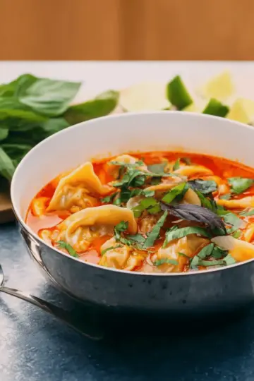 Red Curry Dumpling Soup: A Cozy Bowl of Comfort