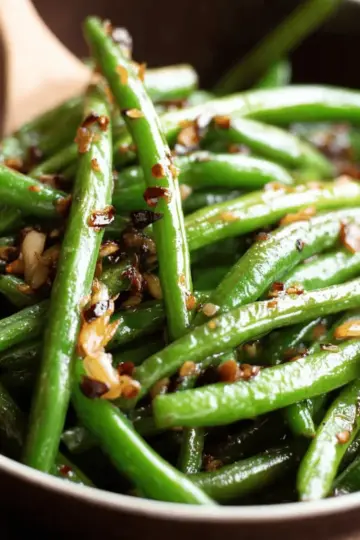 Easy Spicy Asian Green Beans Recipe