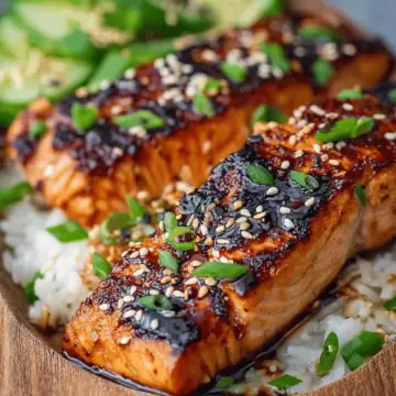 Honey Soy Glazed Salmon