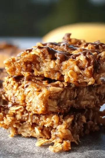 Banana Oat Bars