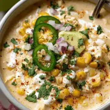 Mexican Street Corn White Chicken Chili