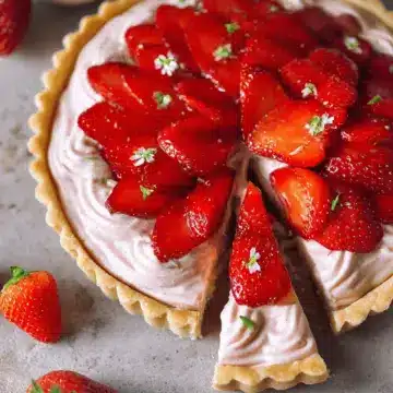 Whipped Strawberry Tart
