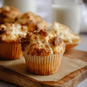 Banana Cream Cheese Muffins