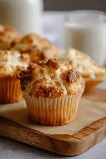 Banana Cream Cheese Muffins