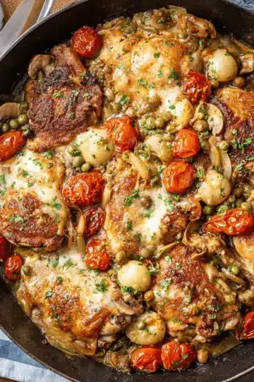 Mediterranean Chicken Skillet