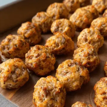Cheddar Bay Sausage Balls