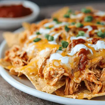 Crockpot Chicken Nachos Recipe (My Viral Slow Cooker Chicken Nachos Recipe)