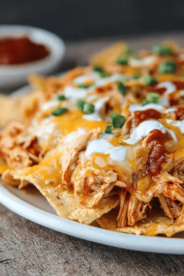 Crockpot Chicken Nachos Recipe (My Viral Slow Cooker Chicken Nachos Recipe)