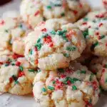 Christmas Gooey Butter Cookies