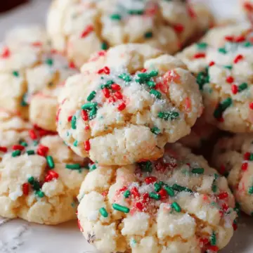 Christmas Gooey Butter Cookies