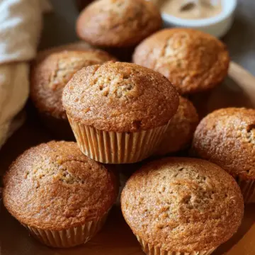 Cinnamon Banana Muffins