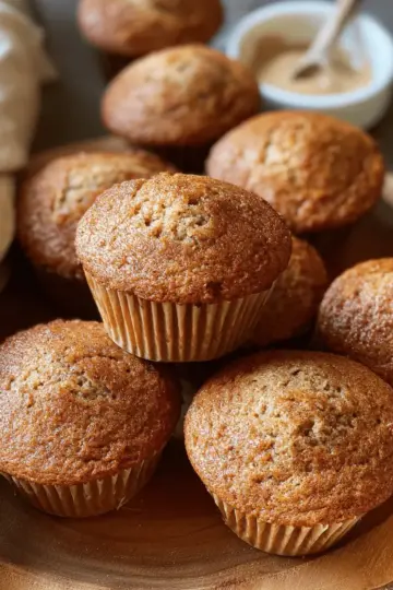 Cinnamon Banana Muffins