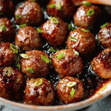 Easy Mongolian Meatballs