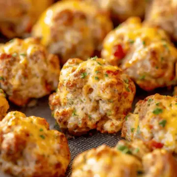 Rotel Cream Cheese Sausage Balls