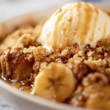 Banana Crumble
