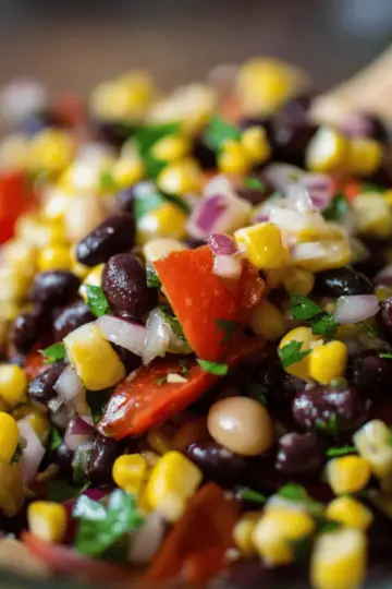 Corn and Black Bean Salad with Mexican Vinaigrette