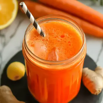 Orange Carrot Ginger Juice