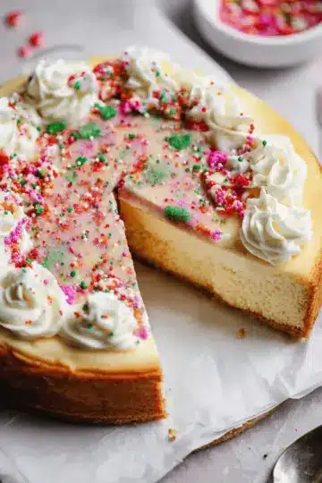 Sugar Cookie Cheesecake