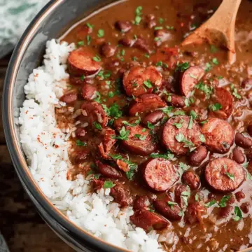 Slow Cooker Cajun Red Beans and Rice